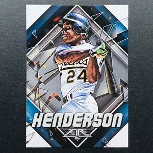 Rickey Henderson - 2022 Topps Fire #145